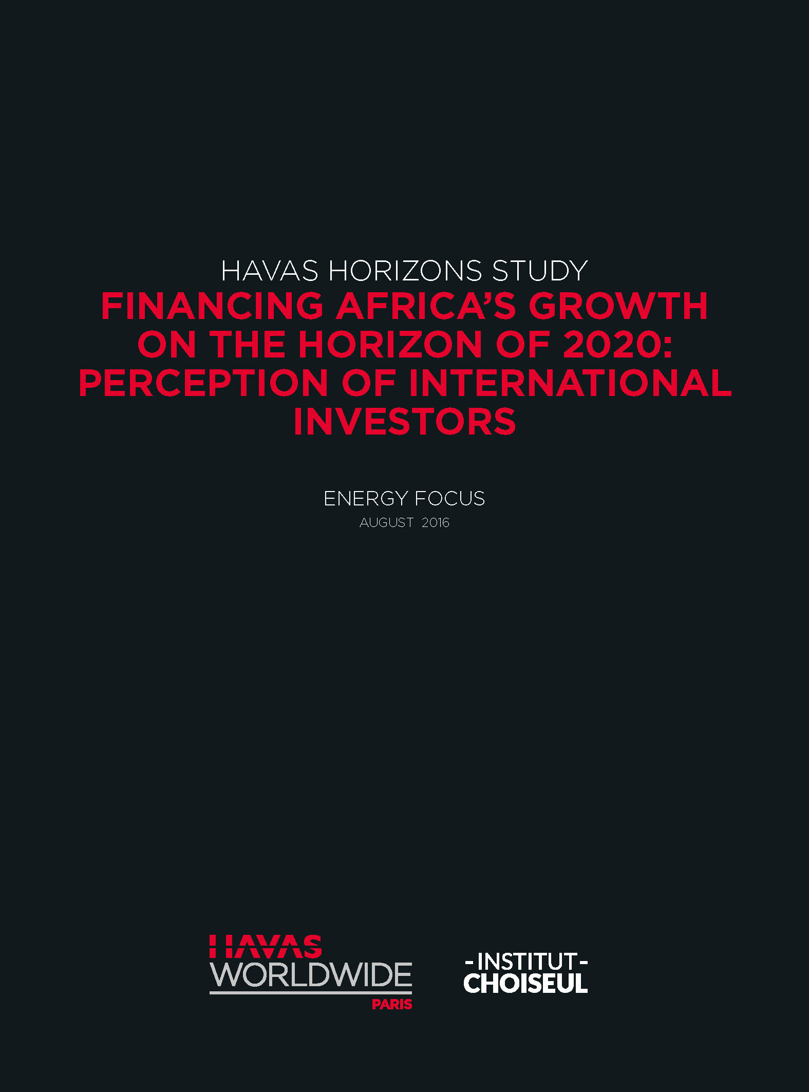 Financing Africa’s growth on the horizon of 2020