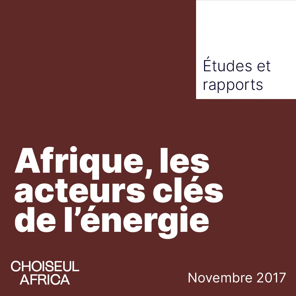 Afrique, les acteurs clés de l’énergie