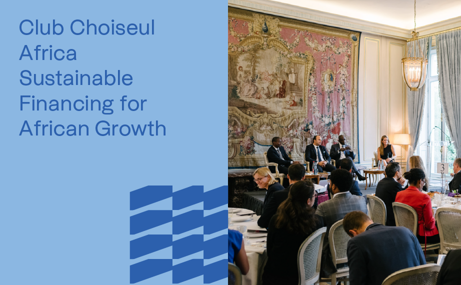 visuel club choiseul africa financer durablement la croissance africaine en
